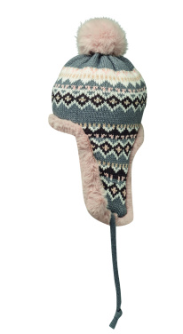 Logotrade advertising product image of: Knitted beanie with ear flap