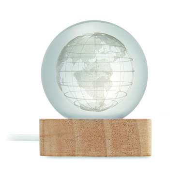 Logotrade promotional gift picture of: LED globe glass ball