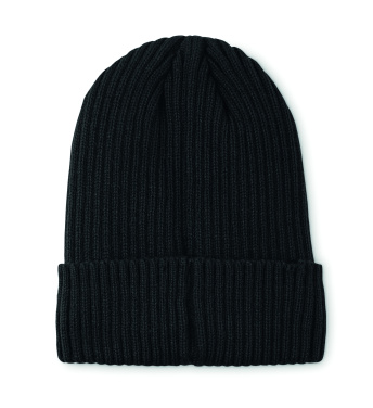 Logo trade promotional gift photo of: 3M knitted beanie with cuff