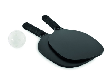 Logo trade promotional giveaways picture of: Pickle ball paddle set