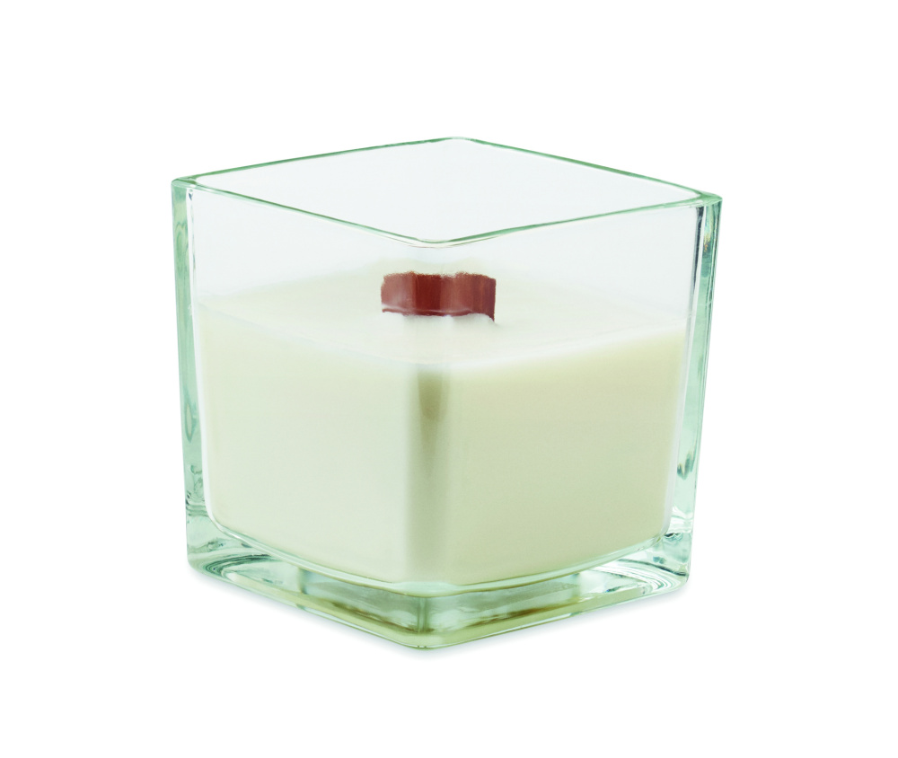 Logo trade promotional gifts image of: Plant based wax candle 600gr