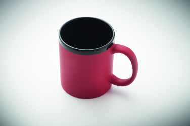 Logo trade corporate gifts image of: Ceramic mug for laser 300 ml