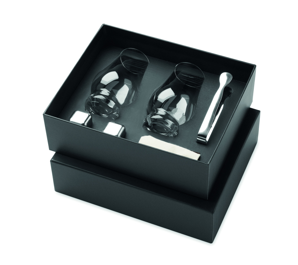 Logo trade promotional gift photo of: Set of whisky tasting glasses