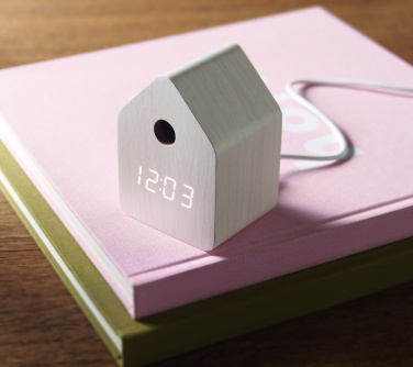 Logotrade promotional merchandise image of: MDF cuckoo alarm clock