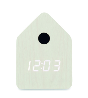 Logotrade promotional product picture of: MDF cuckoo alarm clock