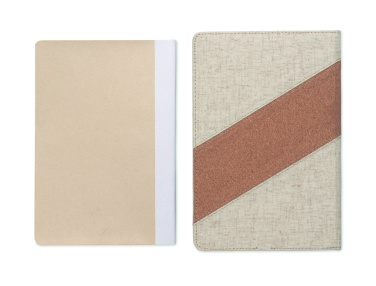 Logo trade promotional item photo of: A5 notebook with 15W charger