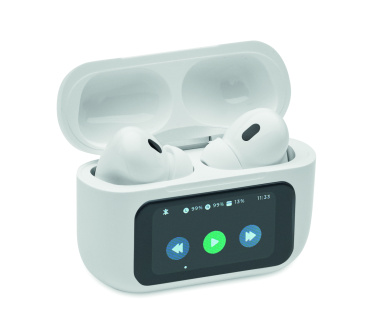 Logo trade business gifts image of: ABS TWS earbuds