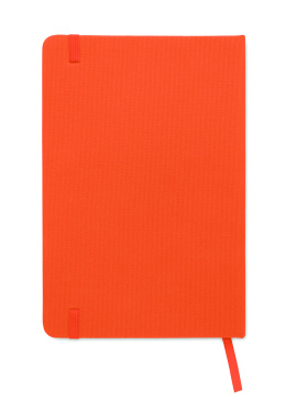 Logo trade promotional product photo of: A5 RPET notebook 80 lined