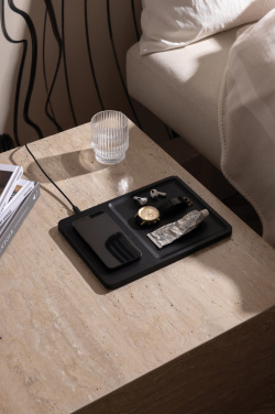 Logotrade promotional item picture of: VINGA Timo RCS desk charger and accessory tray