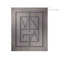 VINGA Monogram GRS blanket, grey