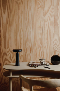 Logo trade promotional merchandise picture of: VINGA Avery RCS table lamp