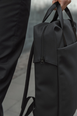 Logo trade promotional merchandise photo of: VINGA Baltimore RCS tote backpack