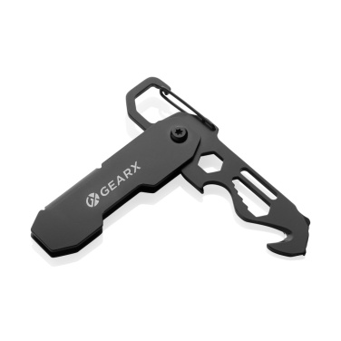 Logo trade business gift photo of: Gear X foldable EDC tool with carabiner and parcel cutter