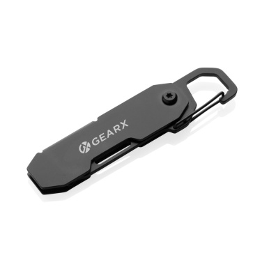 Logotrade promotional product picture of: Gear X foldable EDC tool with carabiner and parcel cutter