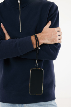 Logotrade promotional product picture of: CarryLoop RCS recycled PET adjustable phone holder wristlet