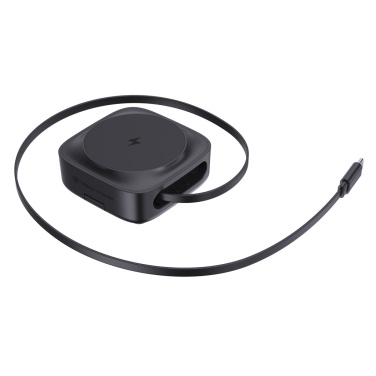 Logotrade promotional giveaways photo of: Urban Vitamin Goleta 2-in-1 15W magnetic wireless charger