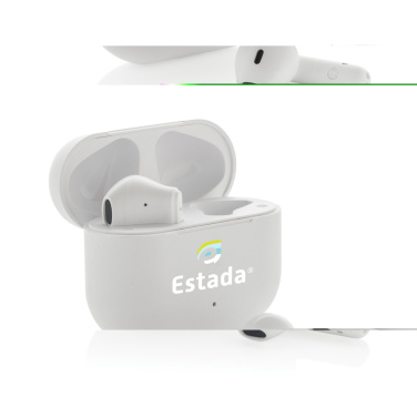 Logotrade promotional gift image of: Tunevo RCS recycled plastic wireless earbuds