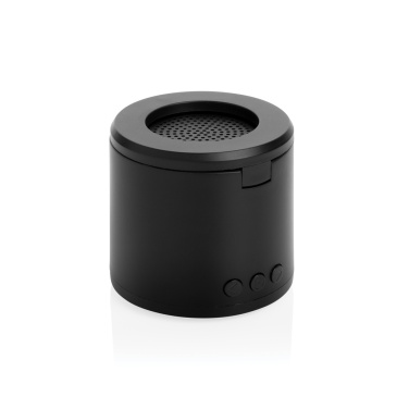 Logo trade promotional giveaways image of: Magpulse RCS recycled plastic 3W speaker w/magnetic holder