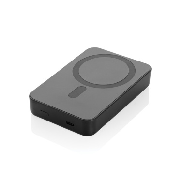 Logotrade promotional product picture of: Amporia RCS recycled plastic 10.000mAh magnetic powerbank