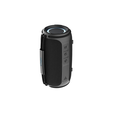 Logo trade promotional products image of: Prisma RCS recycled plastic IPX 4 waterpoof 16W speaker