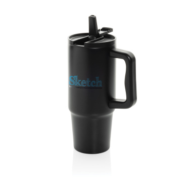 Logo trade promotional gift photo of: Embrace Leakproof RCS recycled stainless steel tumbler 900ml