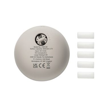 Logo trade corporate gifts picture of: Breevia RCS rplasic re-chargeable floating humidifier