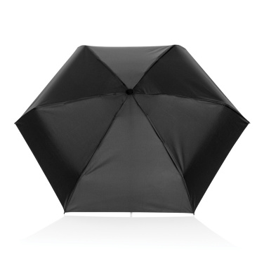 Logotrade promotional item image of: 19.5" Aware™ RPET super mini manual 190T Pongee umbrella