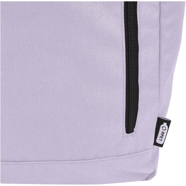 Logotrade promotional merchandise image of: Byron 15.6" GRS RPET roll-top backpack 18L