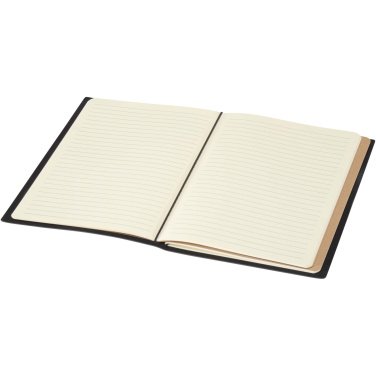 Logo trade promotional giveaway photo of: Slyk A5 refillable notebook with two cahiers
