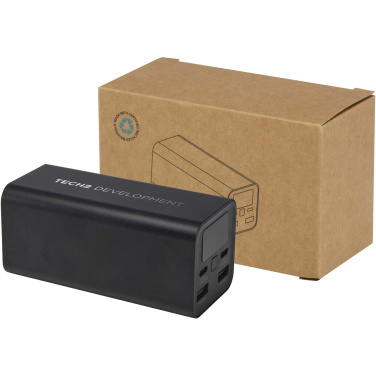 Logotrade promotional giveaway picture of: Acamar 20.000 mAh 70W recycled aluminium laptop power bank