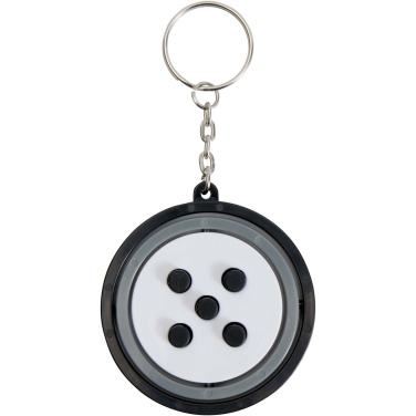 Logotrade promotional gift image of: Spinx recycled plastic gyroscope fidget keychain