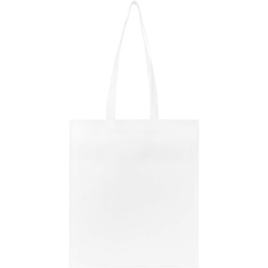 Logo trade promotional merchandise image of: EcoSeal GRS recycled nonwoven convention tote bag 6L