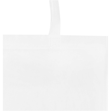 Logotrade promotional item image of: EcoSeal GRS recycled nonwoven convention tote bag 6L
