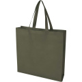 EcoSeal GRS recycled nonwoven gusset tote bag 12L, Forest green