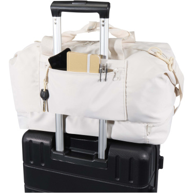 Logo trade promotional merchandise photo of: Trip Aware™ recycled travel duffel bag 42L