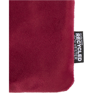 Logotrade promotional merchandise picture of: Swift GRS recycled velvet toiletry bag set
