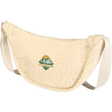 Logo trade promotional items image of: Bear GRS recycled sherpa crossbody bag 3L