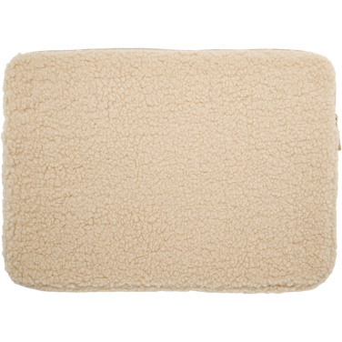 Logotrade promotional product picture of: Bear 13" GRS recycled sherpa laptop sleeve 2L