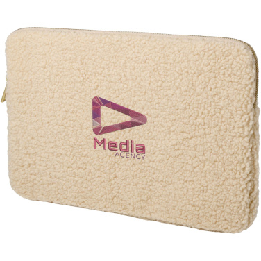 Logotrade advertising product picture of: Bear 13" GRS recycled sherpa laptop sleeve 2L