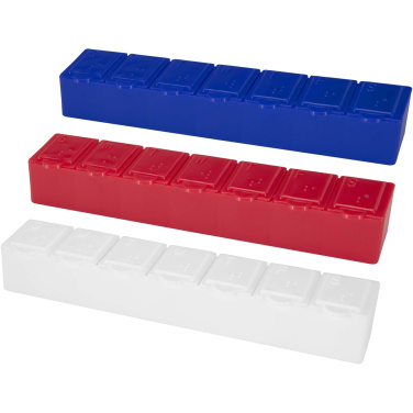 Logo trade promotional item photo of: Dose 7-day multi-vitamin organiser