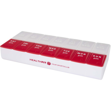 Logo trade promotional gifts image of: Cycle 7-day AM/PM multi-vitamin organiser