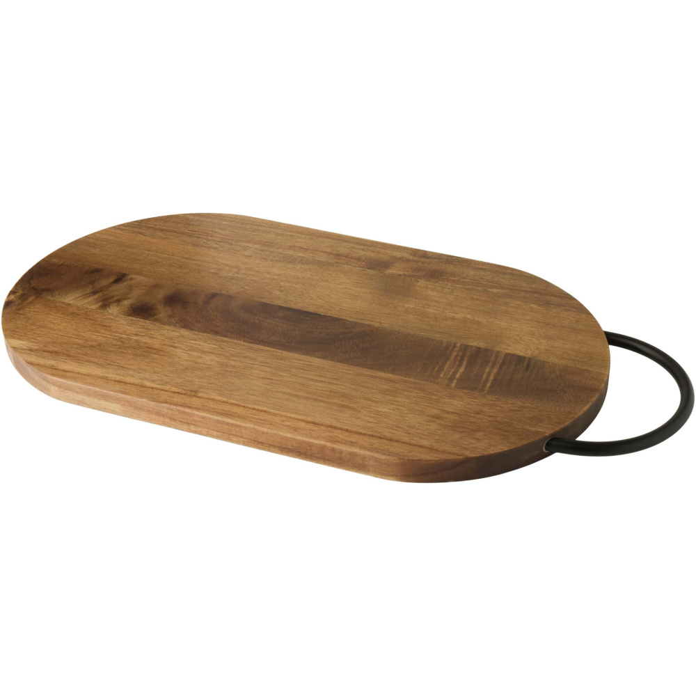 Logo trade promotional merchandise image of: Julienne acacia wood chopping board with handle
