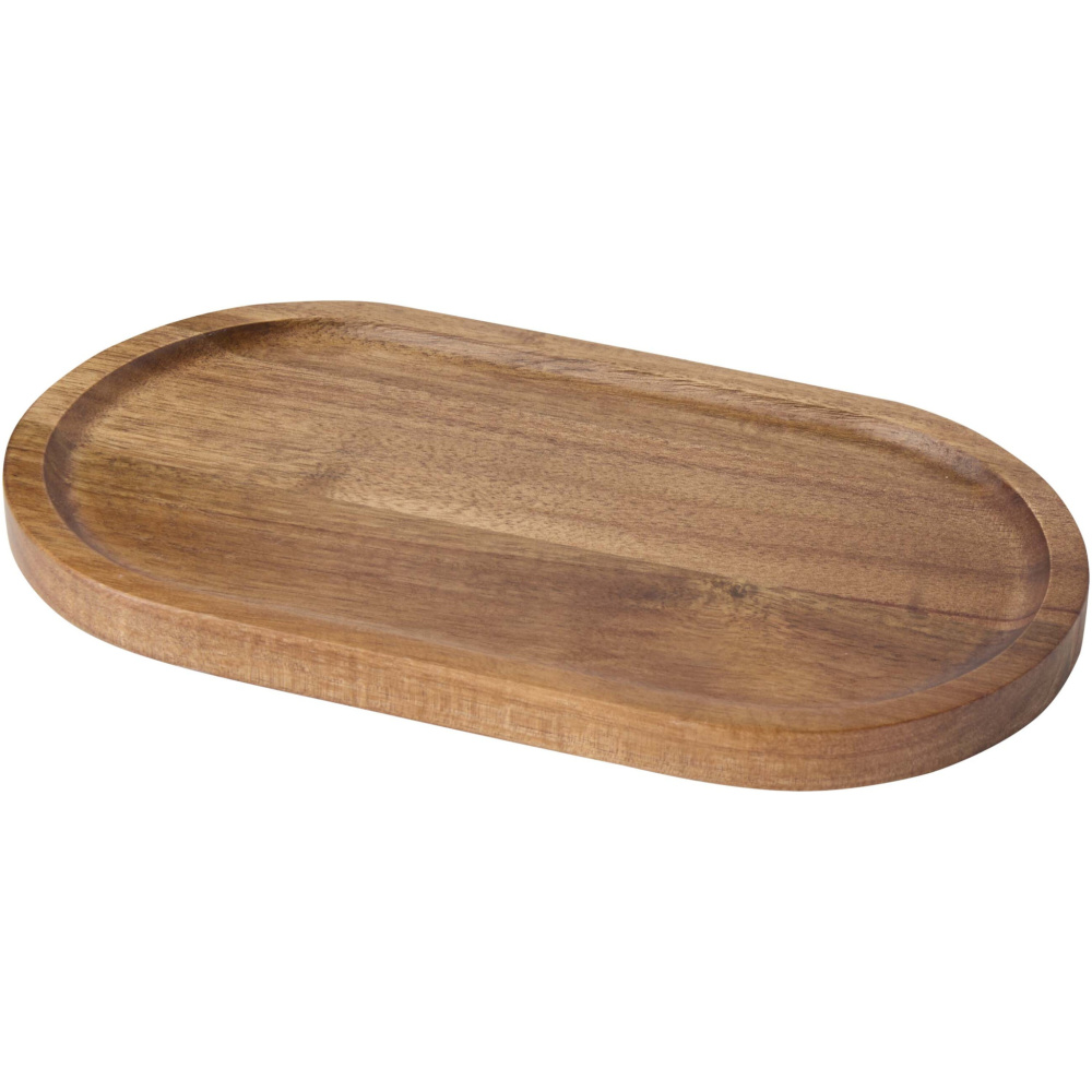 Logotrade promotional item picture of: Edge acacia wood serving tray