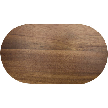 Logotrade promotional giveaway image of: Edge acacia wood serving tray