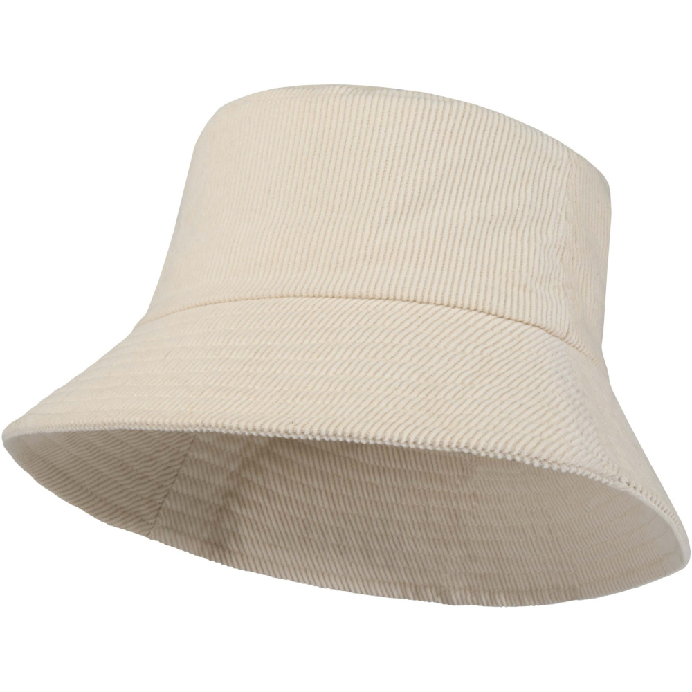 Logo trade promotional products image of: Howson recycled corduroy sun hat
