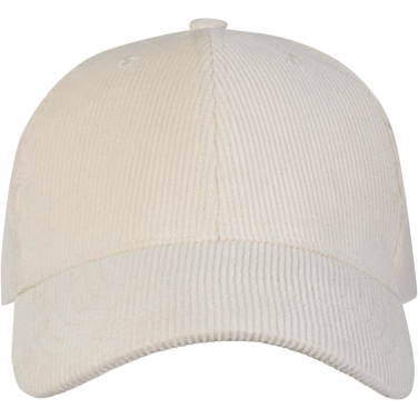 Logo trade corporate gifts picture of: Hutton 6 panel recycled corduroy cap