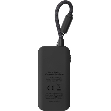 Logo trade promotional merchandise image of: Xtorm XAWBT01 AirWave wireless audio adapter