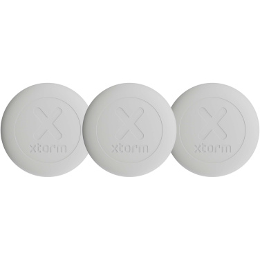 Logo trade advertising products image of: Xtorm XTAG2A 3-pack water resistant travel tag