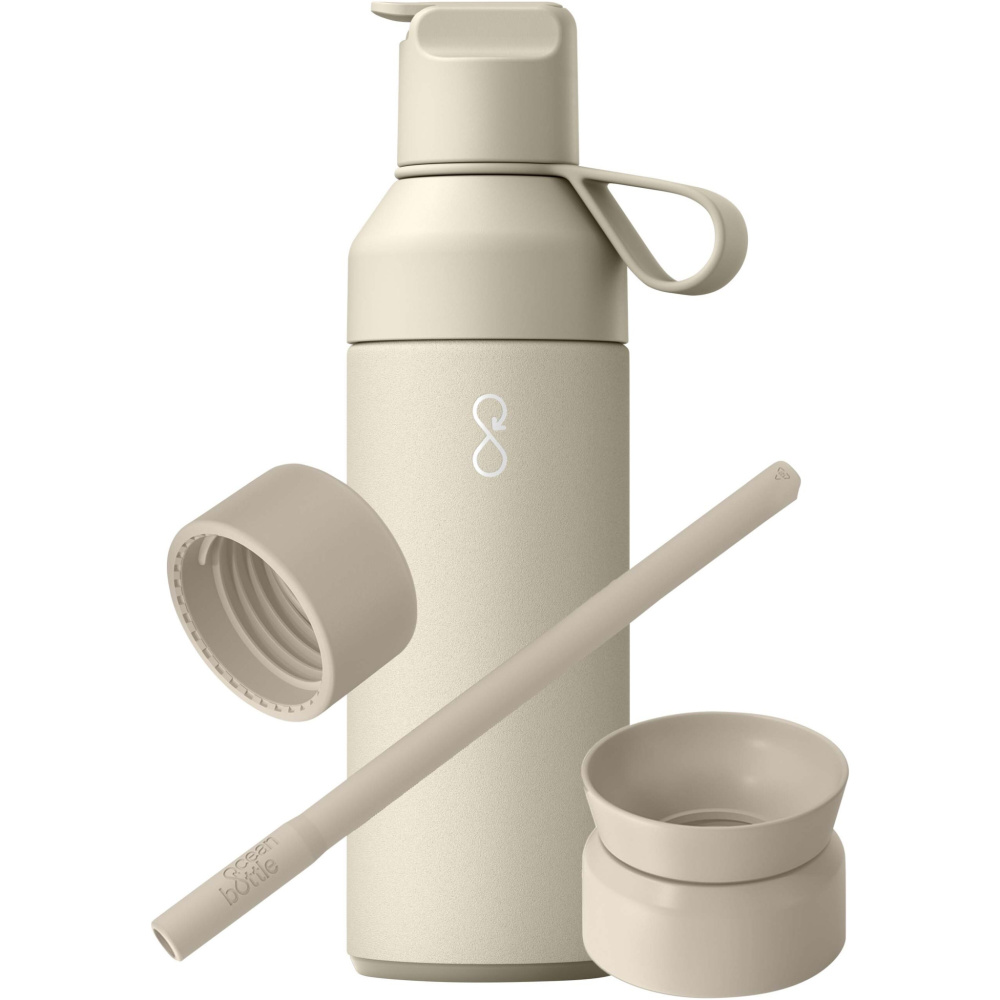 Logotrade advertising product picture of: Ocean Bottle 500 ml 3-in-1 gift set