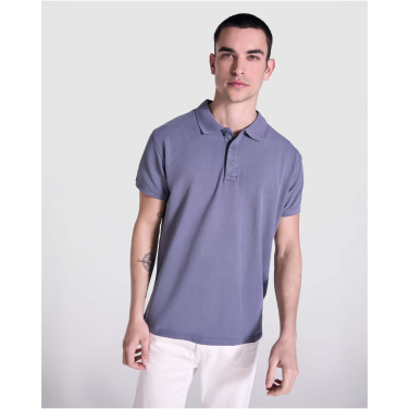 Logo trade corporate gift photo of: Cobain short sleeve unisex polo